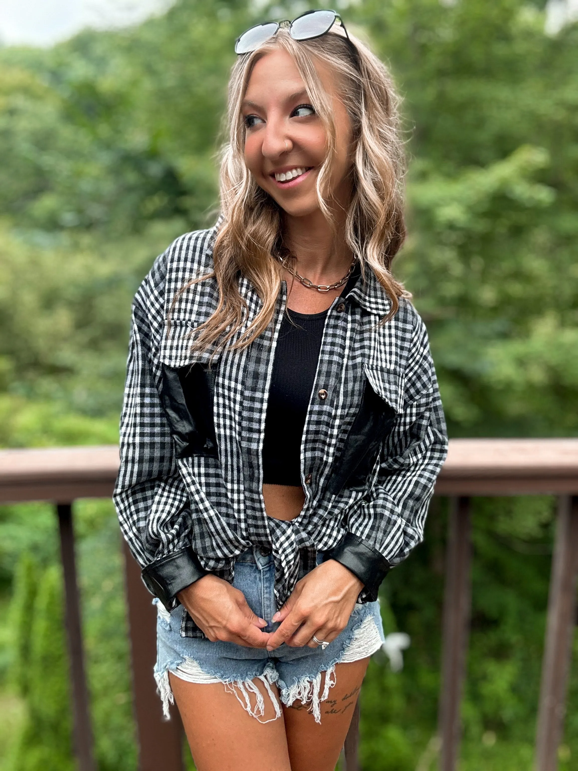 Plaid Perfection Button-Up