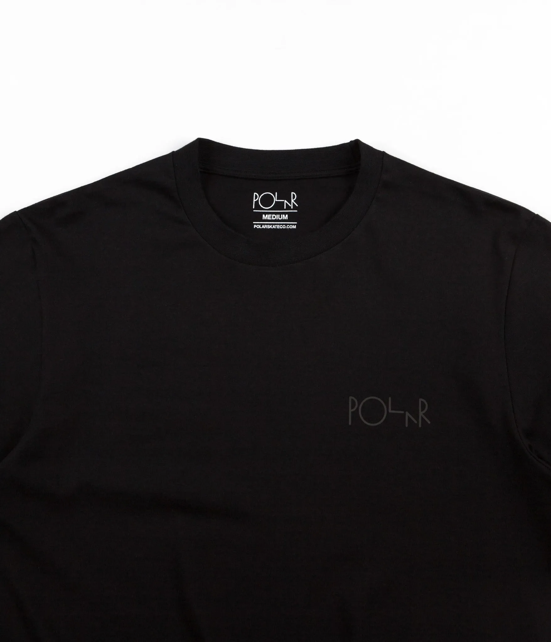 Polar Reflective Racing Long Sleeve T-Shirt - Black / Black