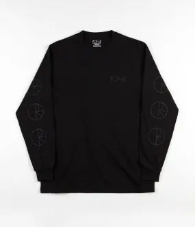 Polar Reflective Racing Long Sleeve T-Shirt - Black / Black