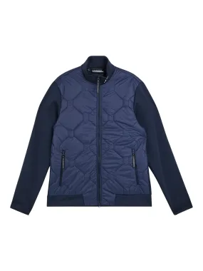 Quilt Hybrid Jacket / JL Navy