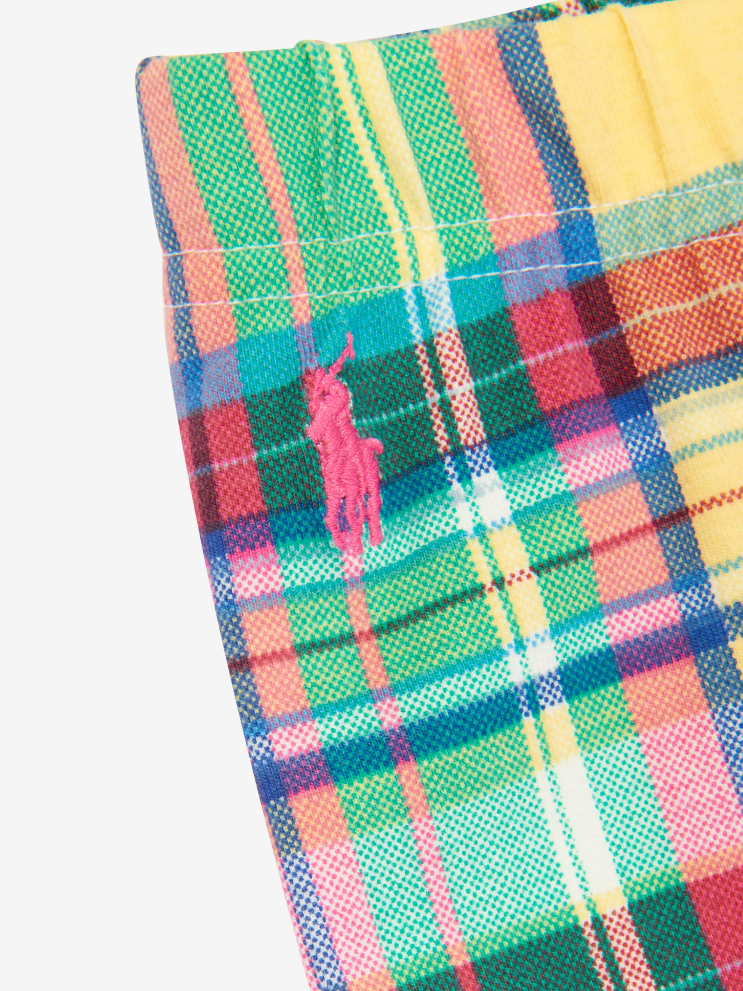 Ralph Lauren Girls Plaid Leggings in Multicolour