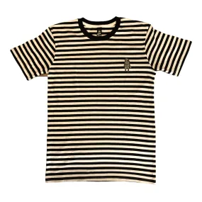 Relief Shooting BBs Stripe T Shirt Black/White