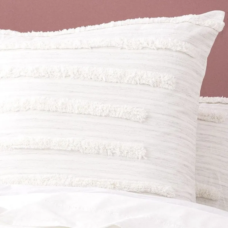 Renee Taylor Classic Cotton White European Pillowcase