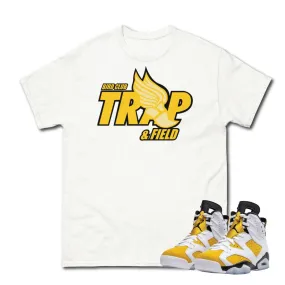 Retro 6 Yellow Ochre "Trap" Shirt