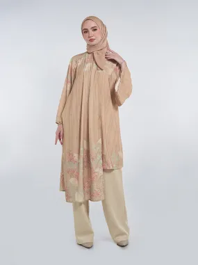 SARI LAYERED TUNIC TOAST