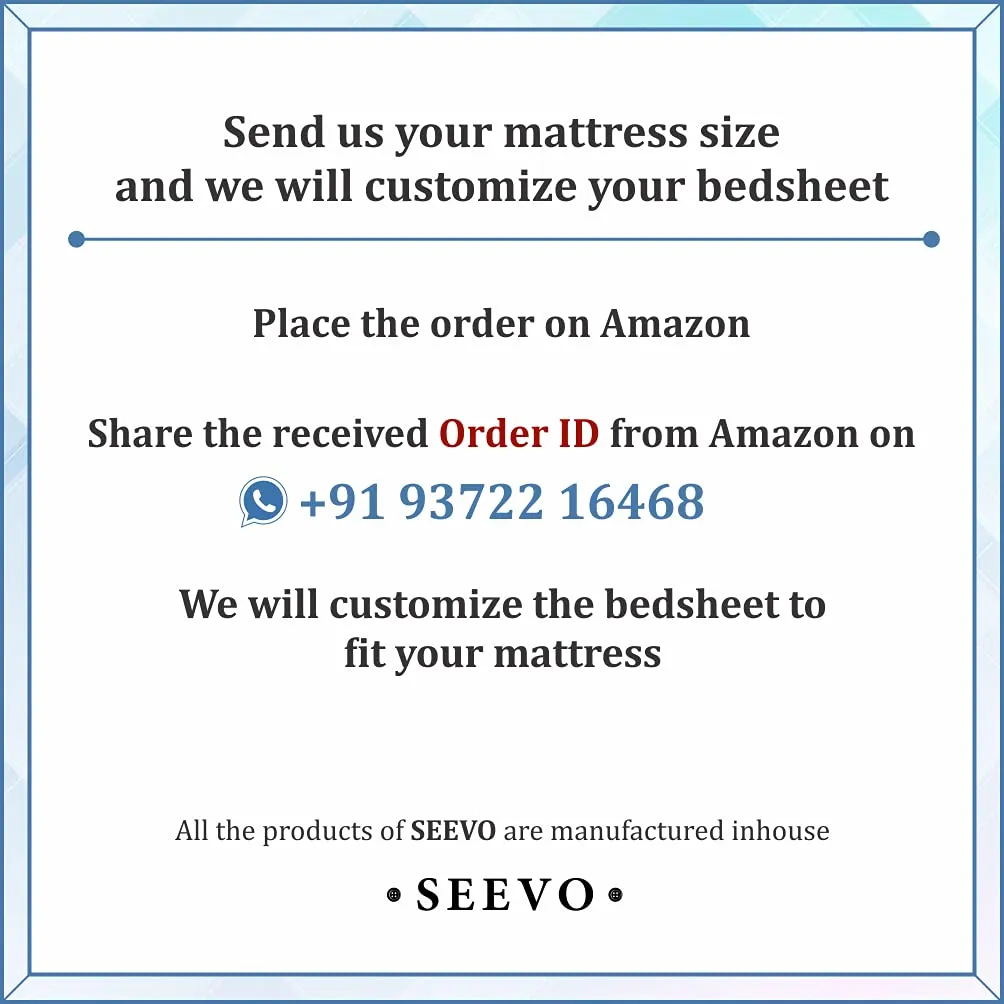 Seevo 400 TC Satin Flat Bedsheet for Queen/Double Size Bed, Soft, Comfortable, Protects Hair & Skin, Set of 1-90 inch x 108 inch with 2 Pillow Covers(Beige)