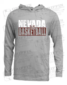 Soft-Tek T-Shirt Hoodie - Basketball - Nevada Tigers 21-Q