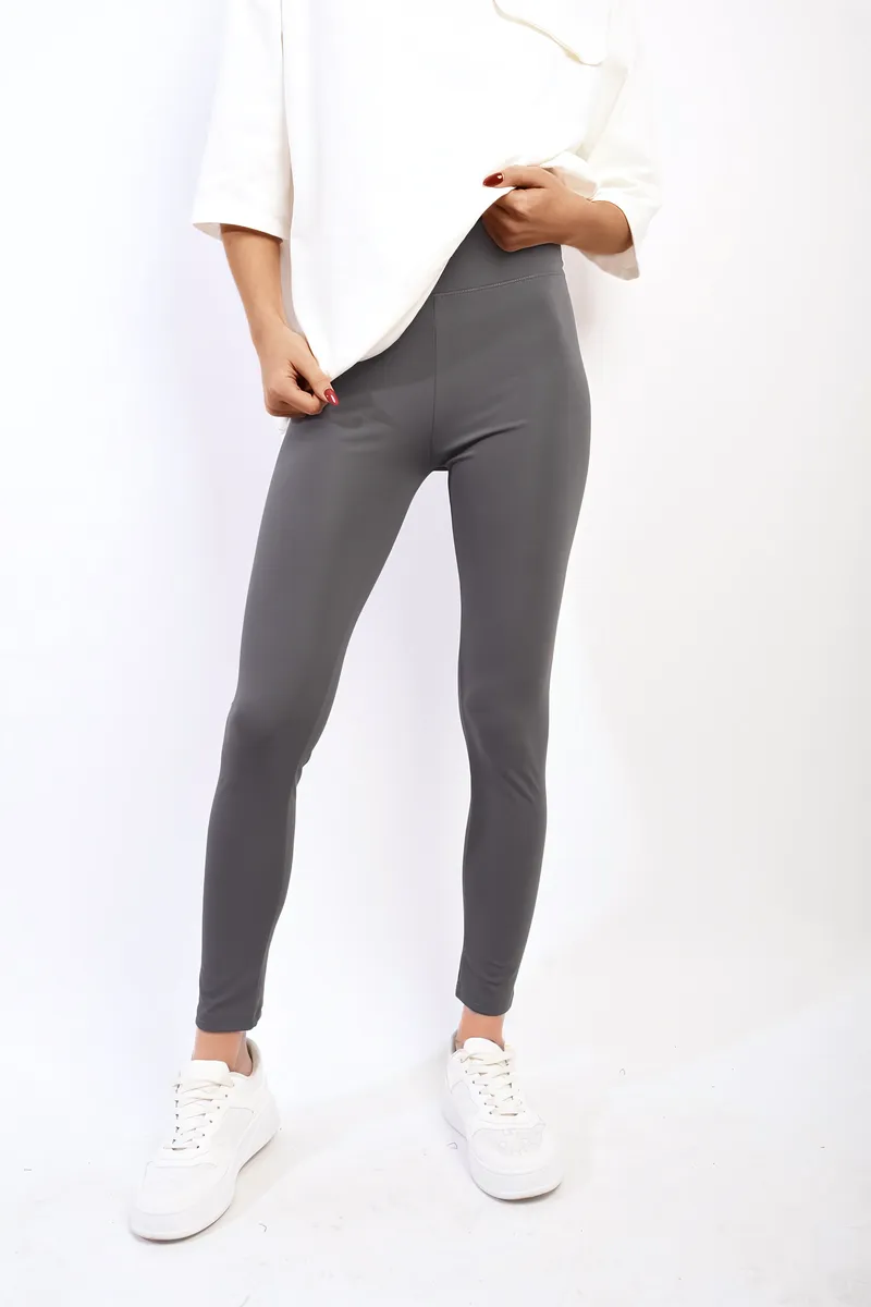 Stretchy Wide Waistband Second Skin Leggings