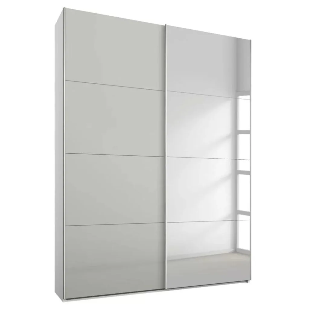 Stuttgart 2-Door (1 Mirrored) Sliding Wardrobe Range by Rauch