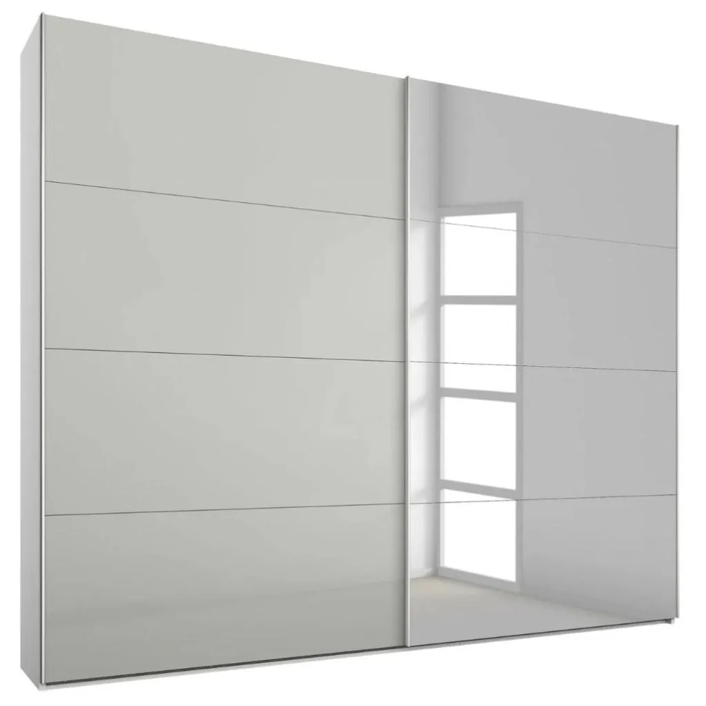 Stuttgart 2-Door (1 Mirrored) Sliding Wardrobe Range by Rauch