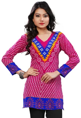 Stylish Pink Tunic Tops for Women – Trendy Indian Wear