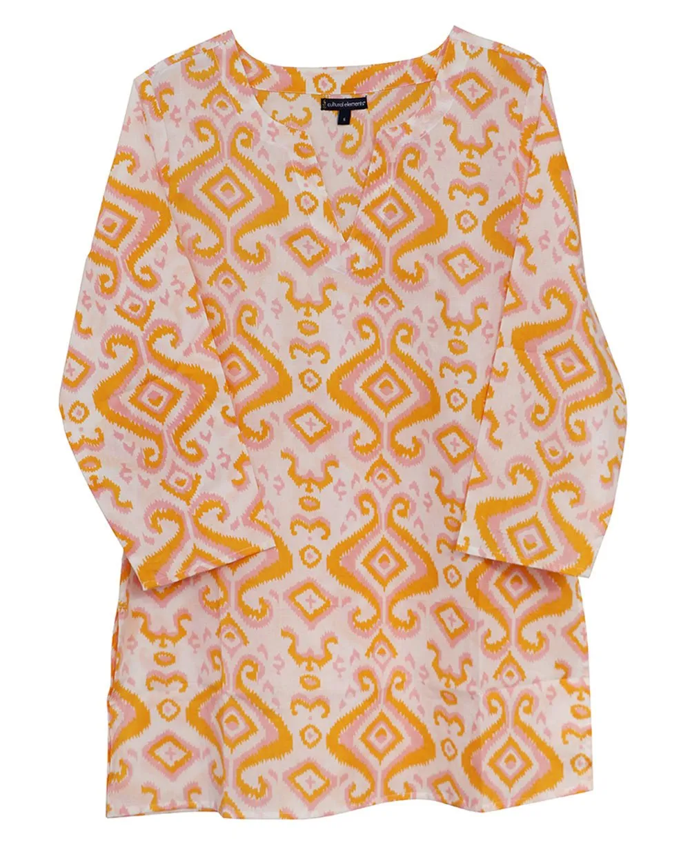 Sunshine Lightweight Cotton Tunic Top