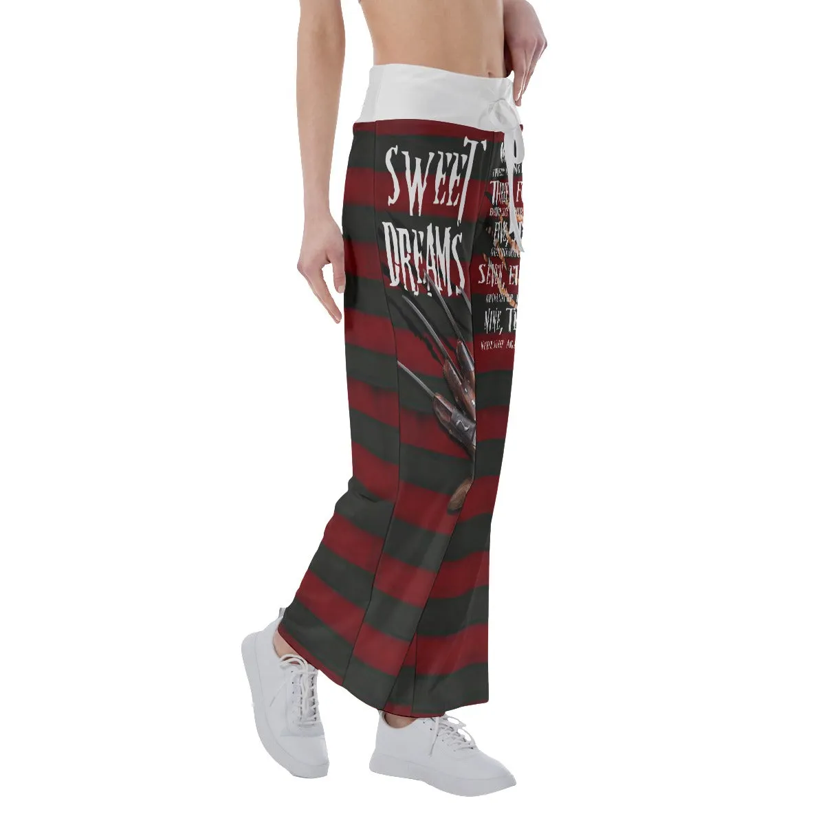 Sweet Halloween Horror Women's High-waisted Wide Leg Pants