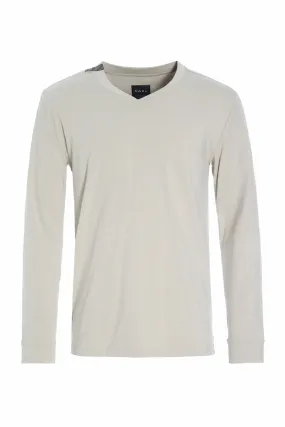 T-SHIRT V-NECK LONG SLEEVE - 1021C - KIT