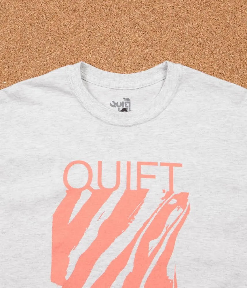 The Quiet Life Smear Long Sleeve T-Shirt - Ash