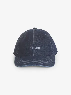 Thrills Denim 6 Panel Cap - Indigo Rinse