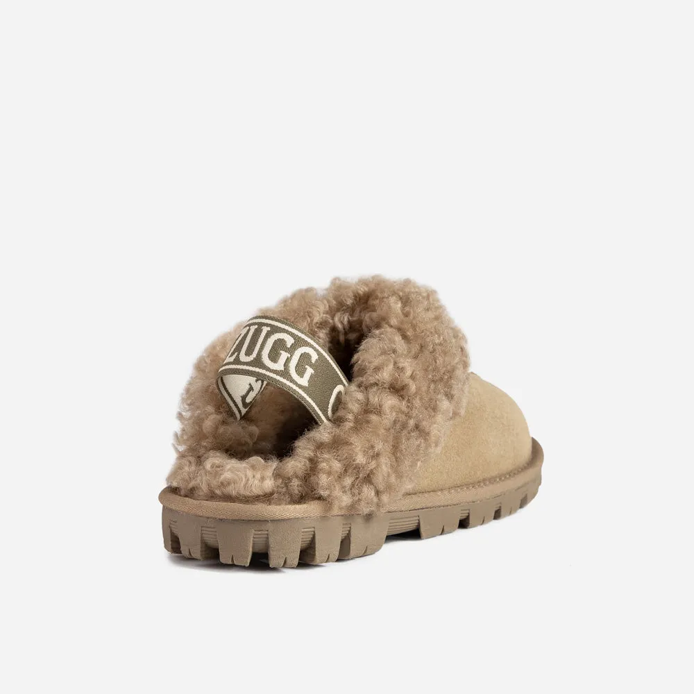 Ugg Coquette Curly Slipper (Elastic Backstrap)