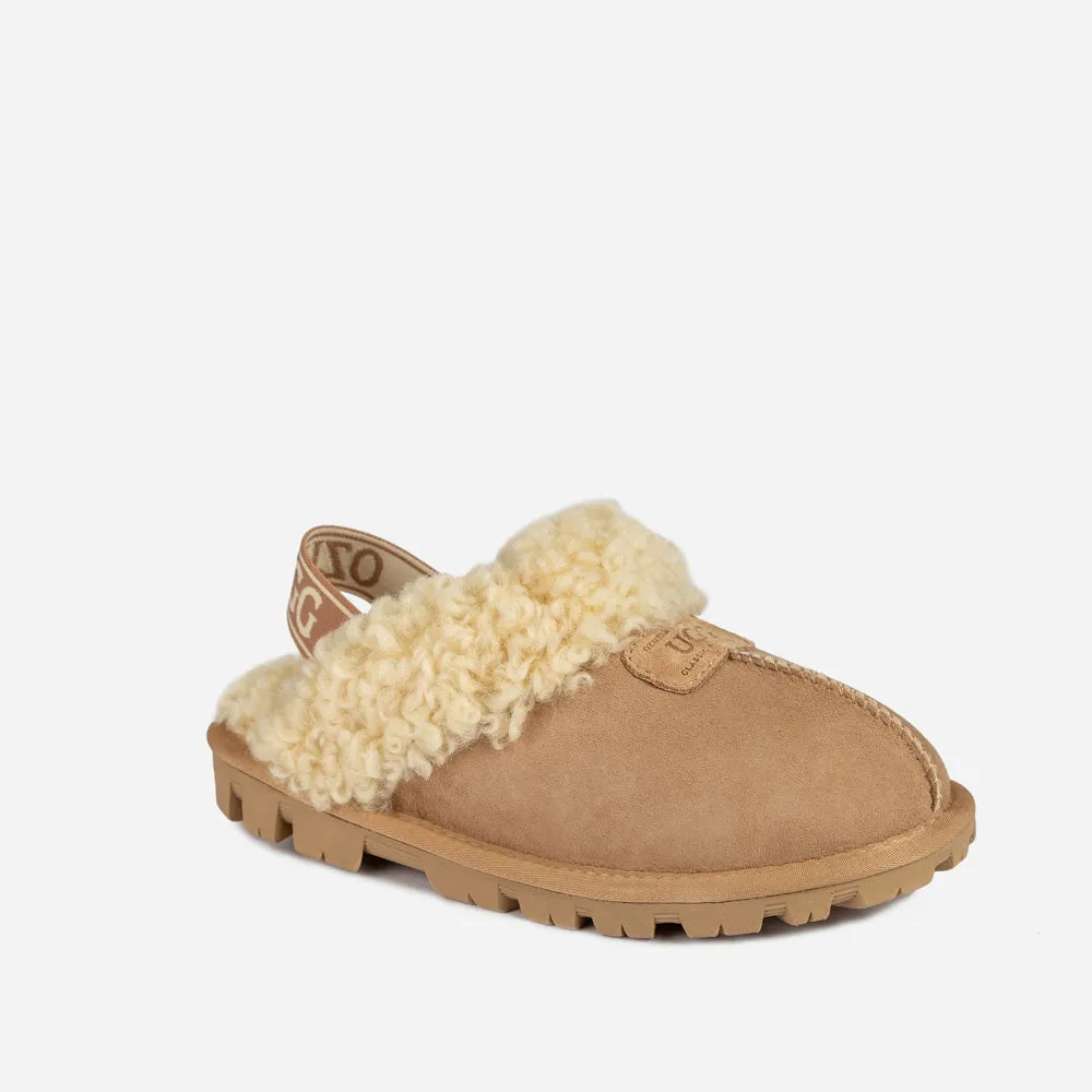 Ugg Coquette Curly Slipper (Elastic Backstrap)