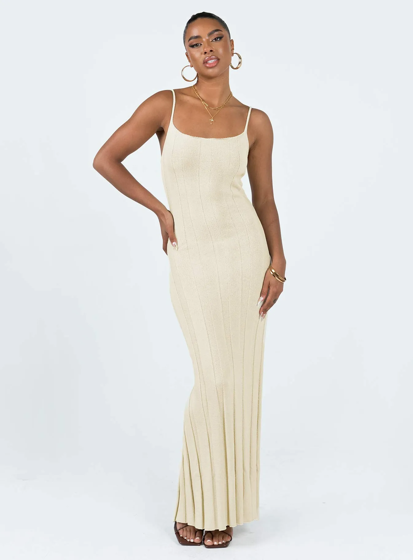 Wakeford Maxi Dress Cream