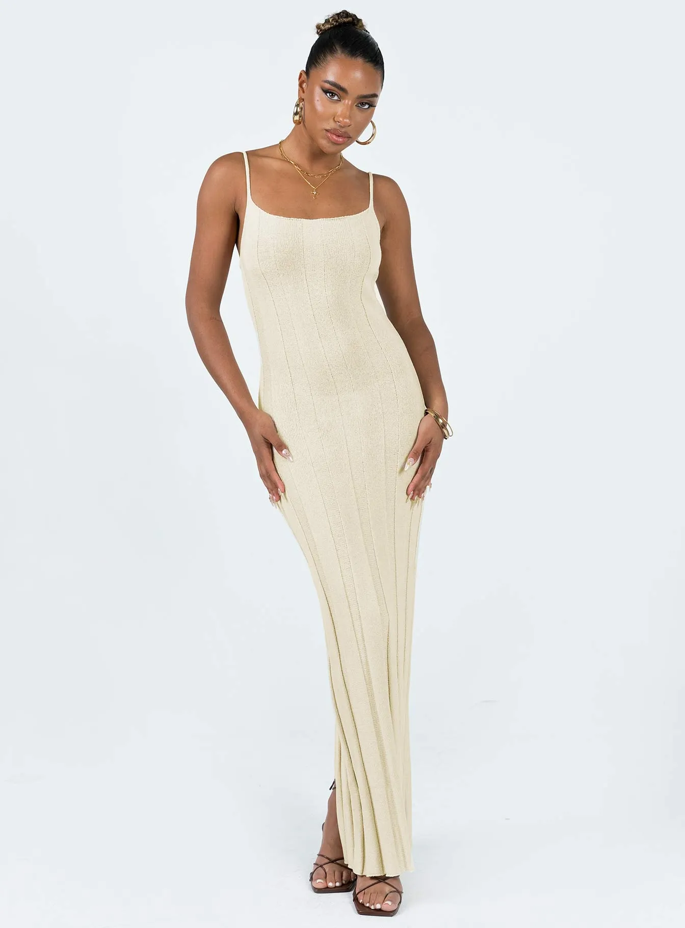 Wakeford Maxi Dress Cream