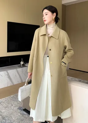 Walk This Way Double Face Wool Coat