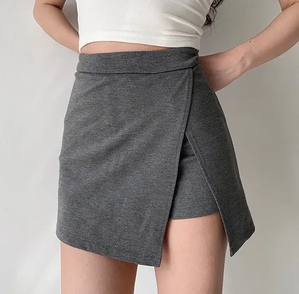 Wenkouban - Culottes Slit Skirt