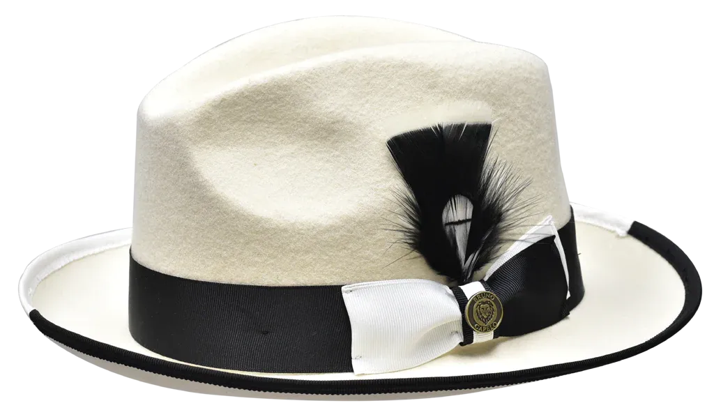 Winston Classic Brim Wool Fedora by Bruno Capelo