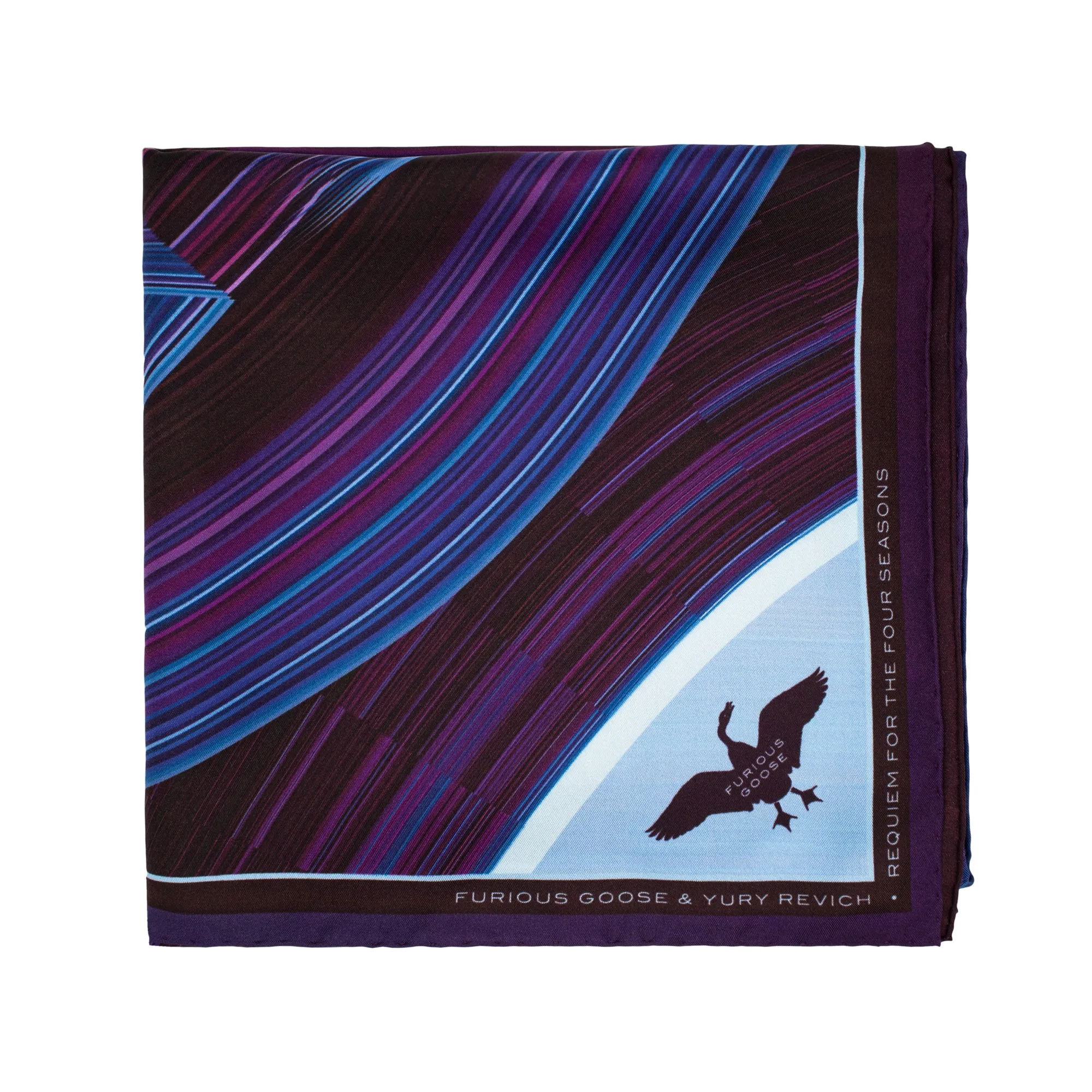 Winter – Square Silk Scarf