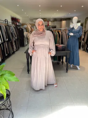 Zabina Maxi -Grey