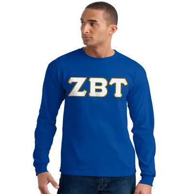 Zeta Beta Tau Long-Sleeve Shirt - G240 - TWILL